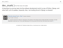 Tablet Screenshot of devcrush.com